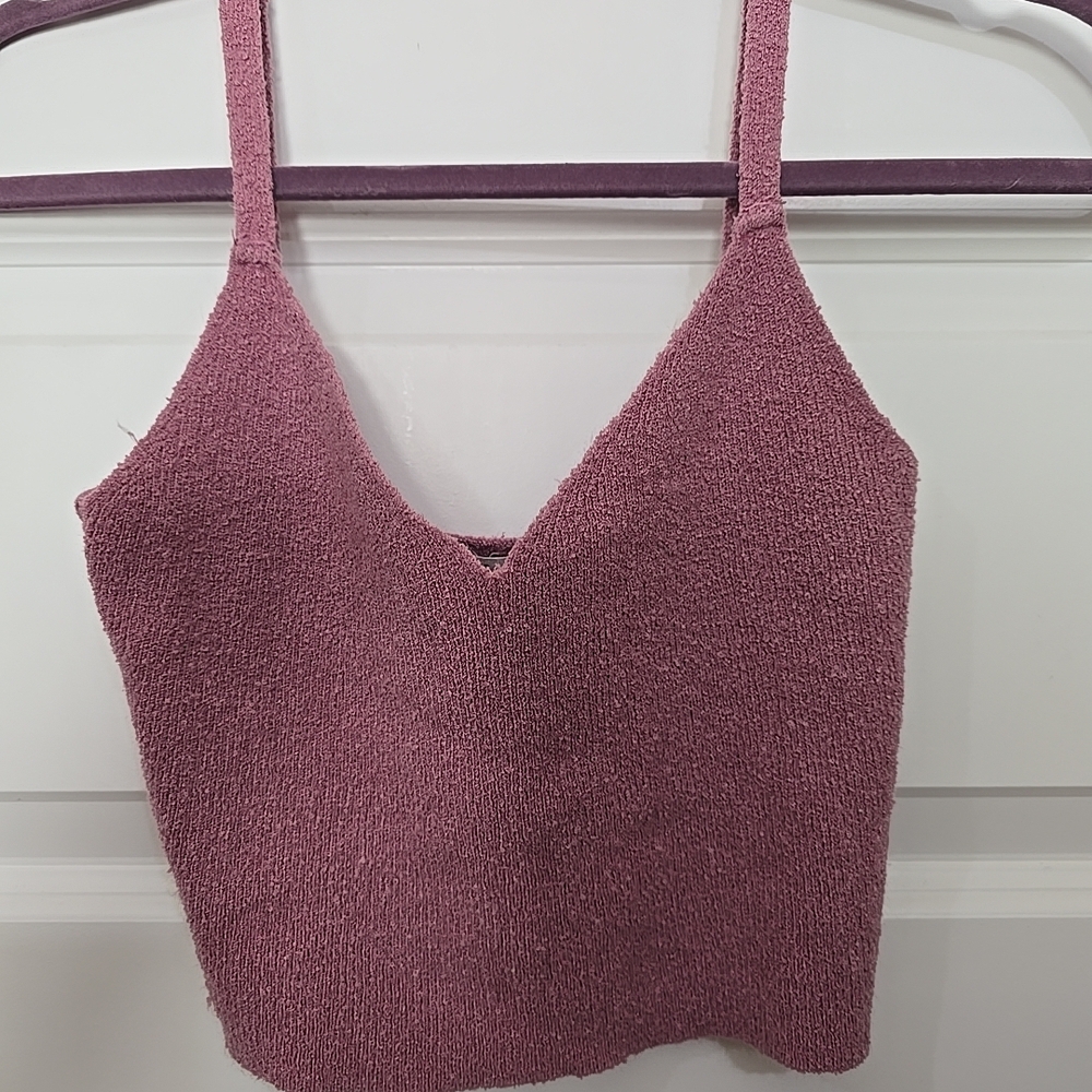 PacSun Dusty Pink Knit‎ Tank Top